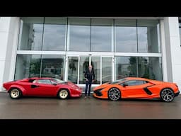 History of the Lamborghini factory, what's changed over the past 50 years. Countach Euro Tour Pt.3