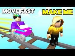 I Use FASTEST ADMIN CART In Roblox Cart Ride