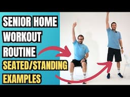 Full Body Workout for Seniors - Easy 30-Minute Follow Along Routine (Seated And Standing Exercises)