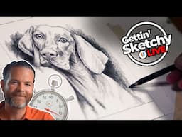 Dog Drawing with Pencil - Gettin' Sketchy