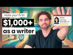 How to Make Your First $1,000 Writing Online (sharing my journey so you can just copy me)