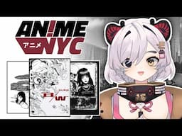 【HANDCAM】AnimeNYC Shopping Haul, Manga Artist Autographs, & New York City