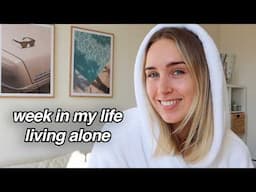 A Week in My Life Living Alone✨