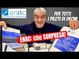 ENAC, una SORPRESA per TUTTI i PILOTI di DRONI! TUTTE le SEMPLIFICAZIONI PROPOSTE da ENAC