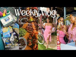 VLOG: VIOLA DAVIS KNOWS MY NAME! Maintenance week+New hair and Road To Brutal Fruit Spritzer Brunch!