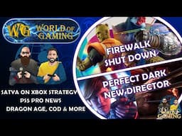 Perfect Dark New Director | Sony Shuts Down Firewalk | Xbox, Satya & His Thoughts | PS5 Pro News