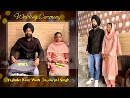 Wedding Ceremony...Tajinder Kaur Weds Tajiderpal Singh...Live Stream On.10.11.2024