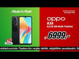 Rengarenk Şahane Cuma Geliyor! | Oppo A38 Akıllı Telefon 6.999TL!