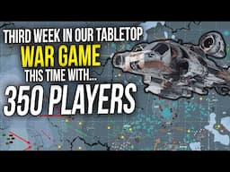 Running a 350 player Massive Online Cooperative Tabletop War Game... "Week Three"