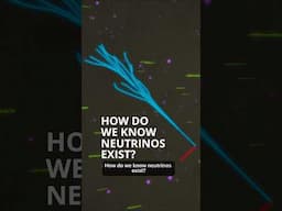 How do we know neutrinos exist? #shorts