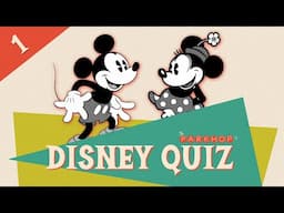 Disney Quiz: Episode 1 - Mickey, Aladdin, Pixar and Other Disney Trivia