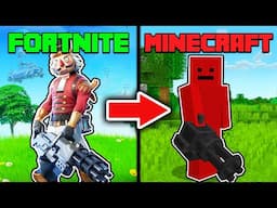 Minecraft But, We Added ITEMS From Different Games...