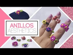 Anillos Aesthetics de Flores ♔ Bruja Creativa