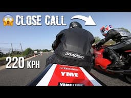 Riding at the Cafe Racer Festival 2022 - Yamaha FZR 1000 & XJ 600