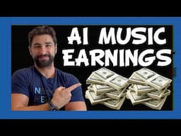 How Much Money I've Made in 4 Months with an AI Music Generator