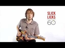 Slick Licks in 60 - Guitar - Play Half-Step Bends in Tune!