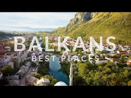 BALKANS on a motorbike with 3D Maps