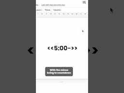 How to insert timers in Google Slides