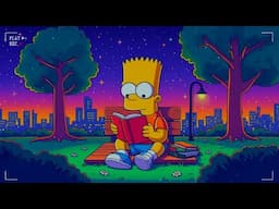 Relaxed Park Vibes 🍃 Lofi Hip Hop [ Calming Music ~ Soothing Reading Sounds ]