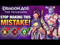 BIG MISTAKES You Must Avoid in Dragon Age Veilguard! Dragon Age Veilguard Tips