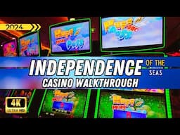 Royal Caribbean Independence of the Seas Casino Walkthrough All Slots & Tables