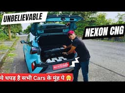 ₹ 8 लाख में कैसे कर दिया टाटा ने ? 🤯 Nexon iCNG Mileage, BootSpace, 8 New Features & Pano Sunroof