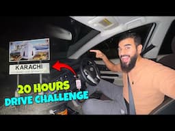 Nathiagali se karachi non stop drive challenge 🚙 tabyat kharab hogai adnan ki 😂