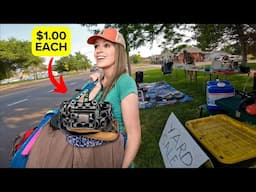 I Walked Away With $1,000+ at This $1 Yard Sale!!