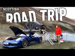 Porsche 911 Camping in Scotland