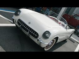 1954 Chevy Corvette At St. Augustine Cars & Coffee