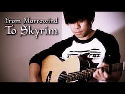 Morrowind to Skyrim- Elder Scrolls Theme (Guitar)