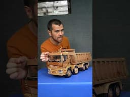 Dump Truck MAN #woodcar #truck #dumptruck