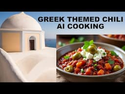 GREEK THEMED CHILI -  AI COOKING