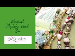 Magical Mystery Bead Box September 2024 from ​⁠@JesseJamesBeads! 💚💚💚