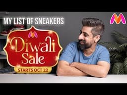 MYNTRA DIWALI SALE | MY SNEAKER LIST