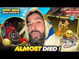 Ye Kya Hogaya Hamari Crashed Superbike Ducati Ke Sath -10° Mai Spiti Ride Pr 😱