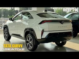 New Tata Curvv 2024 🔥 Curvv Creative @ Rs 12.20L | Turbo Petrol - Most value for money Variant!