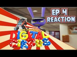 The Amazing Digital Circus Episode 4 (REACTION) #tadc  #theamazingdigitalcircus