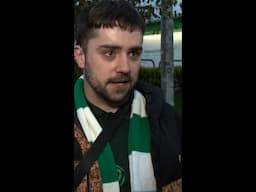 Celtic fans arrive for Champions League clash with RB Leipzig #shorts #football #championsleague