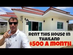 Rent a Brand New 3-Bedroom House for Only $500 a Month in Hua Hin, Thailand