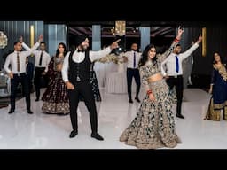 PUNJABI WEDDING RECEPTION DANCE PERFORMANCE | EKJOT & SATPREET | SYDNEY, AUSTRALIA