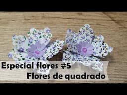 Tutorial | Especial Flores #5 - Flores de quadrados