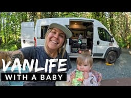 VANLIFE with a baby | Hiking adventures + Roadtrip on Vancouver Island, Canada