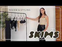 Petite Tries SKIMS | I SPENT $500 on Skims by Kim Kardashian | Unsponsored Review & Try-On