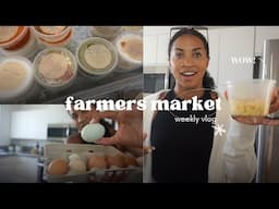 weekly vlog | farmers market in LA