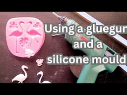 Glue gun | Using a silicone mould and a glue gun for detailed work