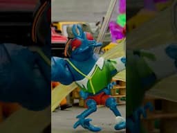 ¡Las Tortugas Ninja de juguete PELEAN en un ring lodoso! | TMNT Mutant Mayhem | #shorts