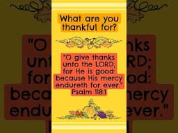 30 Days of Thankfulness Challenge - Day 19