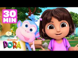 Dora and Boots Silliest Moments! 😂 1 Hour | Dora & Friends