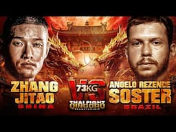 Zhang Jitao VS Angelo Rezende Soster | THAI FIGHT QINGDAO